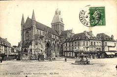 CPA Falaise Eglise Saint Gervais 
