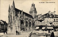 CPA Falaise Eglise Saint Gervais 