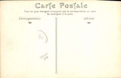 VINTAGE POSTCARD Cliff the Fountain of Arlette Femme Folklore