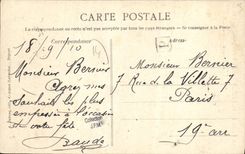 VINTAGE POSTCARD Cliff the Fat Of Decree of Monssieu Mair Cliff Folklore Costume