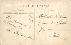 VINTAGE POSTCARD Falaise Captions Lantern Cliff Folklore Costume