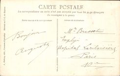 VINTAGE POSTCARD Cliff a Consequence of the local by-law Woman Cliff Folklore Costume