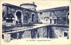 CPA Falaise Le grand Donjon Carre