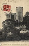 CPA Falaise La Tour Talbot et le Donjon Cote Sud