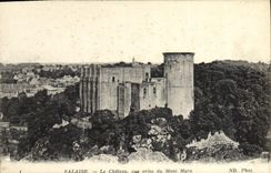 CPA Falaise Le Chateau Vue Prise du Mont Myra