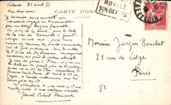 CPA Falaise Le Chateau et la Breche Henri IV Train 