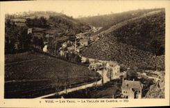 CPA Vire Les Vaux La Vallee De Canvie
