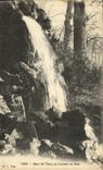 VINTAGE POSTCARD In Vaux the Cascade of the Park Transfers