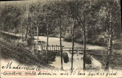 VINTAGE POSTCARD Passage of Valley of Vere close Bridge of Ouilly