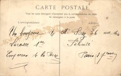 POSTAL Vire de la VENDIMIA el valle de valer