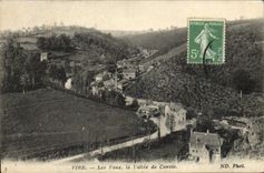 CPA Vire Les Vaux la Vallee de Canvie