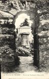 CPA Environs de Falaise Entree du tombeau de Marie Joly