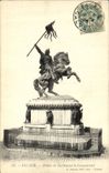 CPA Falaise Statue de Guillaume le Conquerant