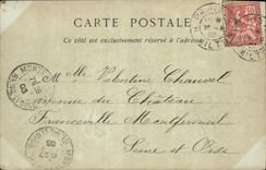 CPA Falaise Vue Generale Prise du Mont Myra
