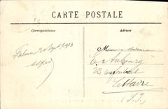 VINTAGE POSTCARD Cliff Interior of the Large Keep