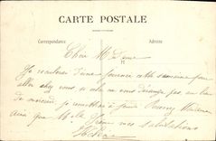 CPA Falaise Le Chateau et la Breche Henri IV Train