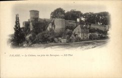 CPA Falaise Le Chateau Vue Prise des Barcagnes