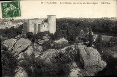 CPA Falaise Le Chateau Vue Prise du Mont Myra