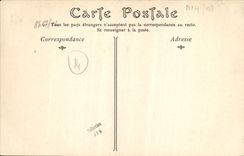 VINTAGE POSTCARD Cliff Apse of the Church Gervais Saint