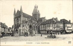CPA Falaise L'Eglise Saint Gervais