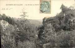 CPA Environs de Falaise La Breche au Diable
