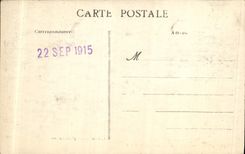 VINTAGE POSTCARD Cliff Surroundings the small stone bridge on Laizon with the Jolly Mount