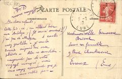 CPA Falaise La lanterne du gars de Falaise Folklore Costume