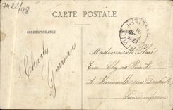 CPA Falaise La lanterne du gars de Falaise Folklore Costume