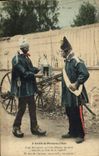 CPA Falaise Arrete de Monssieu l'Mair Folklore Costume