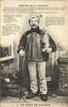 CPA Falaise Legende de la lanterne Folklore Costume