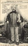 CPA Falaise Legende de la lanterne Folklore Costume