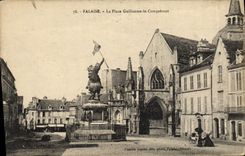 CPA Falaise La Place Guillaume le Conquerant