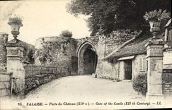 CPA Falaise Porte du chateau