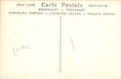 VINTAGE POSTCARD Cliff Old women houses Main street Trinity