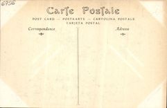 VINTAGE POSTCARD Cliff the Gate Philippe Jean Woman