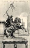 CPA Falaise Statue de Guillaume le Conquerant