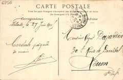 CPA Falaise Le Val d'Ante les Maisons Blanches
