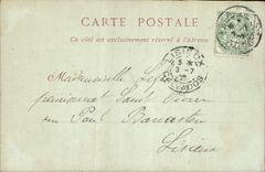 VINTAGE POSTCARD Cliff White Houses the Valley of Ante