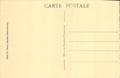 El castillo de la POSTAL de la VENDIMIA del museo Leon de Montrottier acumula el sitio de los caballeros