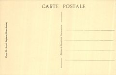 Castillo de la POSTAL de la VENDIMIA de Montrottier cerca del sitio de Annecy del castillo