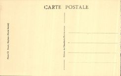 Castillo de la POSTAL de la VENDIMIA de Montrottier cerca de los ataques frontales meridionales de Annecy