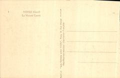 CPA Nimes La Maison Carree