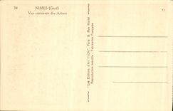 CPA Nimes Vue Exterieure des Arenes