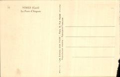 CPA Nimes La Porte D'Auguste