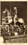Museo de París de la POSTAL de la VENDIMIA de la armadura del ejército de François 1r Militari