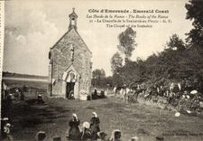 CPA La chapelle de la Souhaitie en Plouer Folklore 