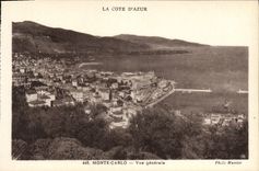 CPA Monaco Vue Generale