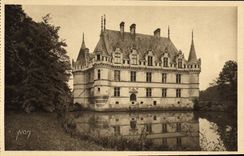 CPA Chateaux De La Loire Chateau d'Azay le Rideau