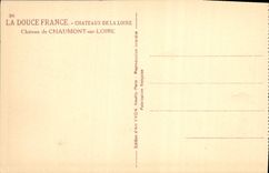CPA Chateaux De La Loire Chateau de Chaumont sur Loire