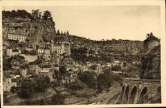 CPA Rocamadour Vue Generale